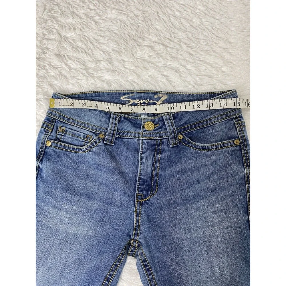 Seven7 blue jeans
